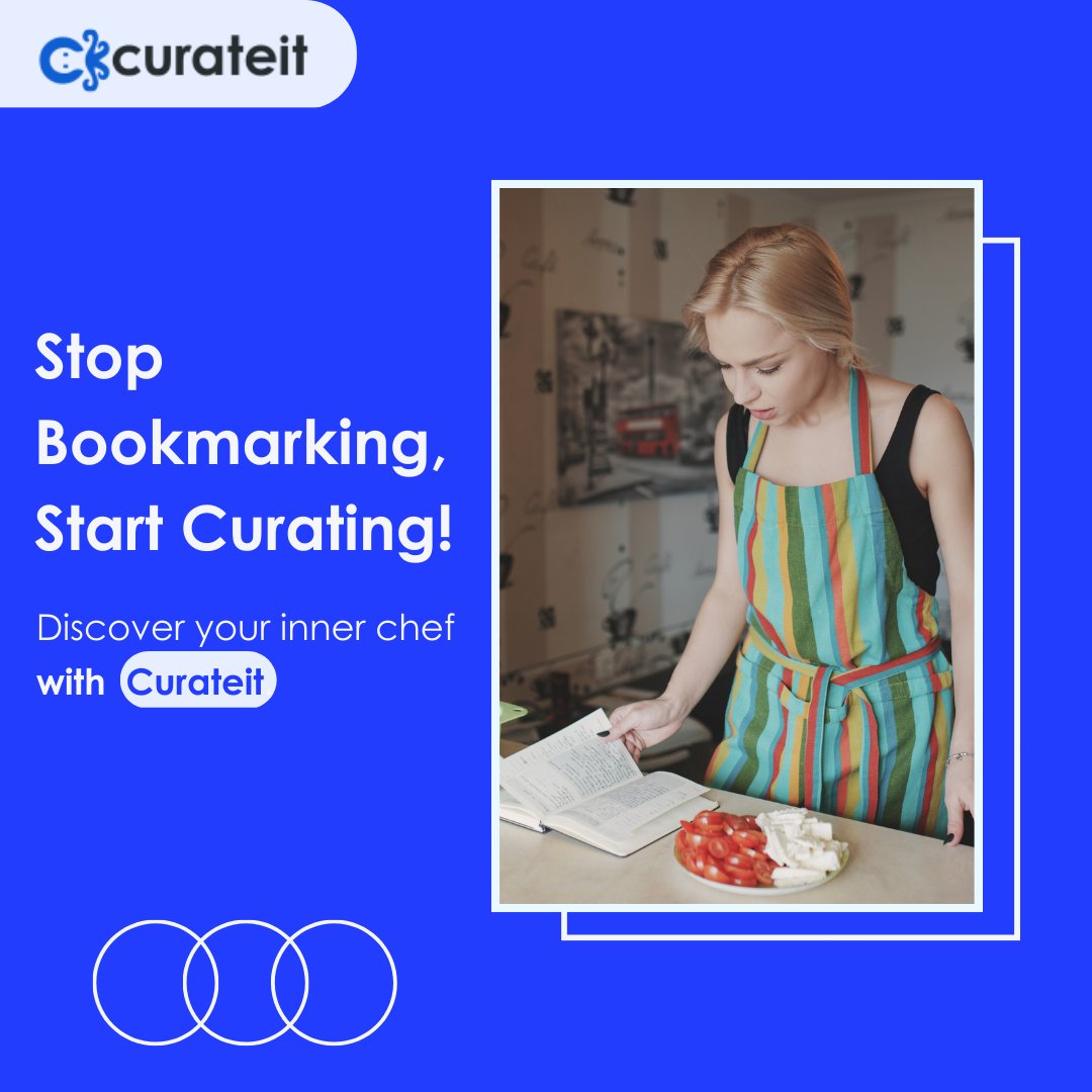 savanvyas91's tweet photo. Say goodbye to endless bookmark folders and hello to organized recipes with Curateit. 🍽️👨🍳 #Curateit #recipes #organization #cooking #webcuration https://t.co/QOtGatkOqT