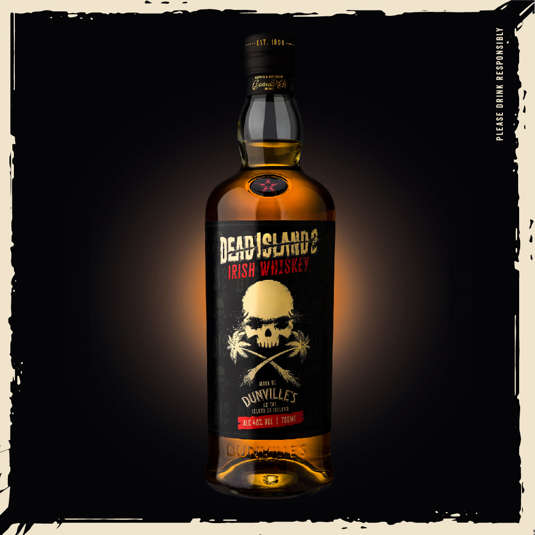 DunvilleWhiskey's tweet photo. It's #DeadIsland Day, and this time there's whiskey!

Celebrate the release of @deadislandgame with #DeadIsland2 Dunville's Irish Whiskey 

Available now at https://t.co/mKBdTu4xwf https://t.co/0ezPElqgHA
