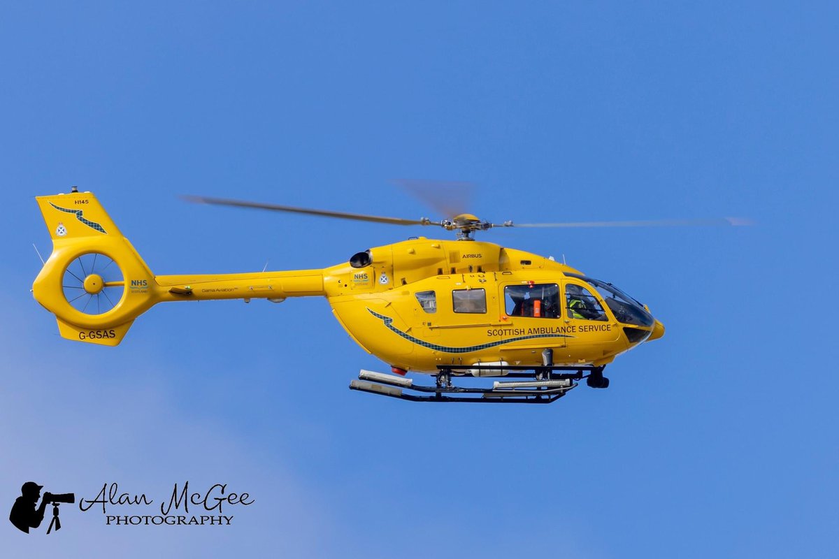 Helimed2 departing Wick yesterday. <a href="/scotambhelimed2/">Helimed2</a>   <a href="/Scotambservice/">Scottish Ambulance</a>