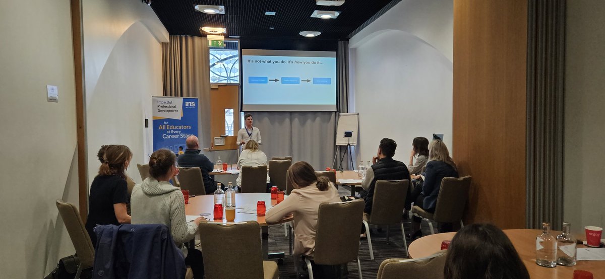 IRIS_Connect's tweet photo. Fantastic workshops underway in session 2!
@HughesHaili 'Mentoring Using Video'
@Teacherjosh51 'Supporting Students with SEN'
@samlgibbs1 & @ally_wren 'The Coaching Curriculum'
#UnityEd #UnityEd2023 #pd https://t.co/LBcIFSvjjD