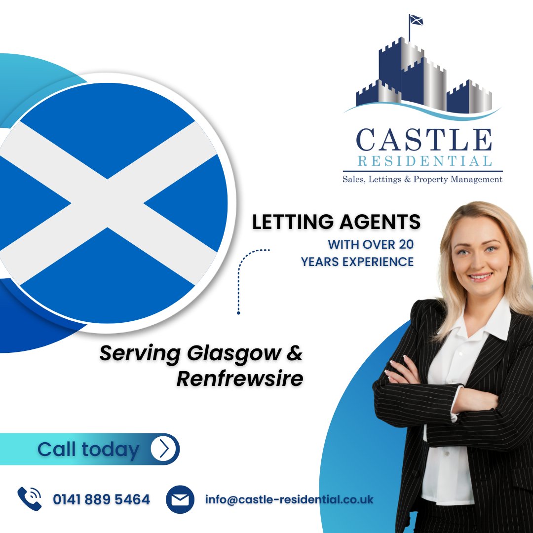CastleResidenti's tweet photo. We are your local trusted agents with 20 years experience! Call us today to see what we can do for you! #GlasgowEstateAgents #LettingAgents #HomeSweetHome https://t.co/qTCiGEwt4F