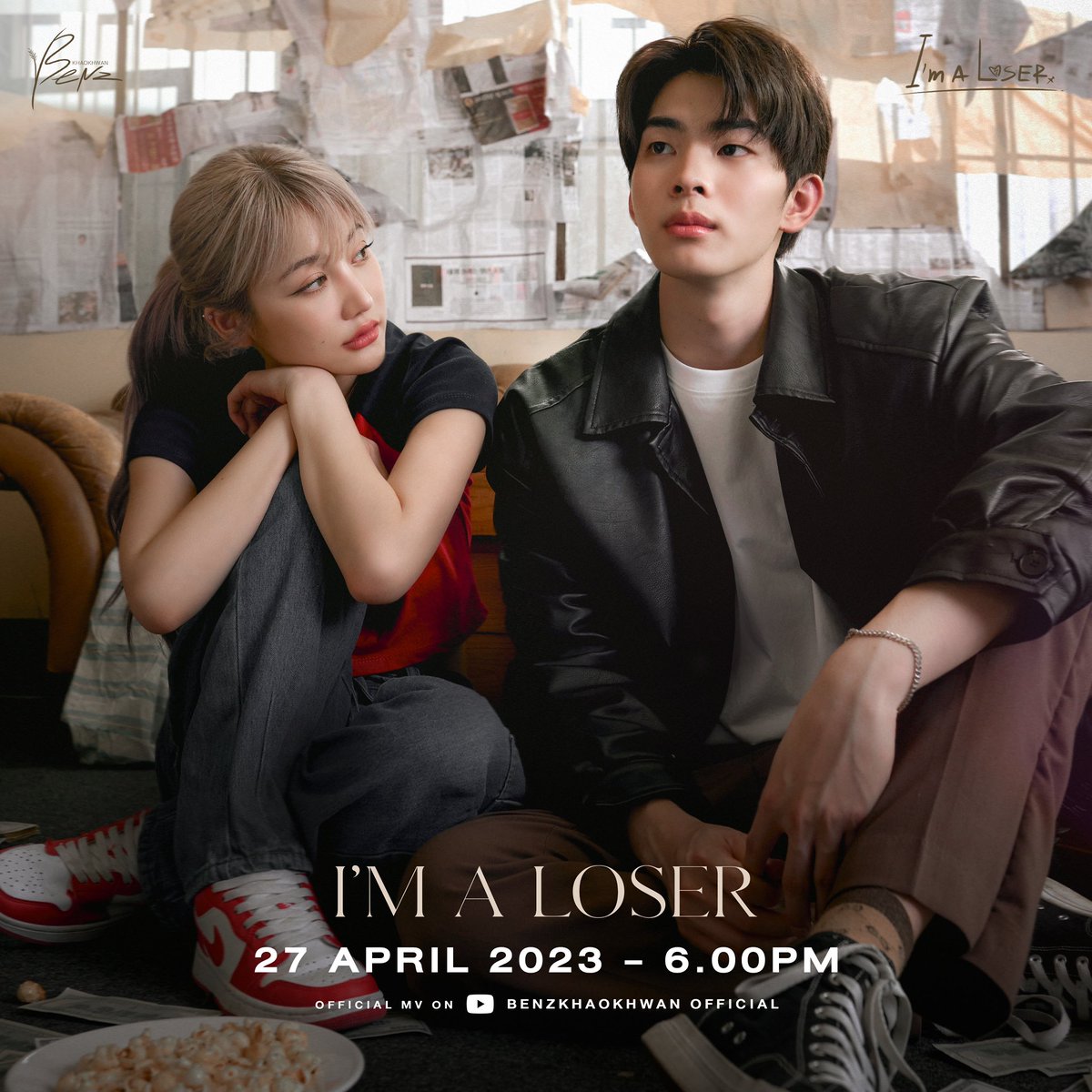 Benzkhaokhwan's tweet photo. LOSER CONCEPT #2 🖤
Release on • April 27, 2023

#IMALoser_benzkhaokhwan
#Benzkhaokhwan
#Mytonsrn
#FIRSTSINGLE https://t.co/ClSfPV9LfQ