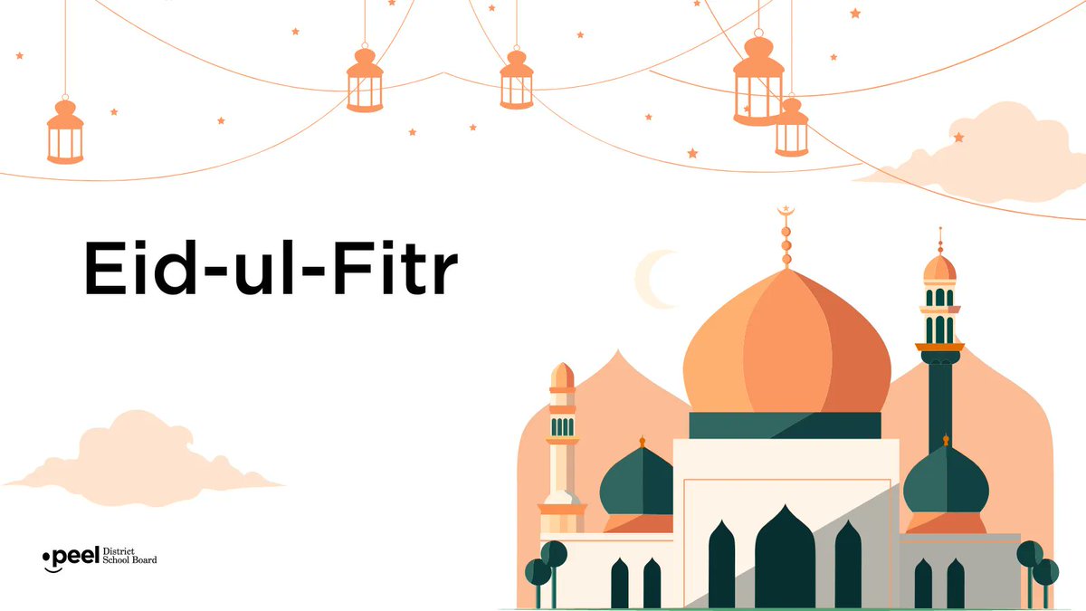 Wishing joy, happiness and peace to all those who are celebrating Eid-ul-Fitr, the celebration that marks the end of the month of Ramadan.