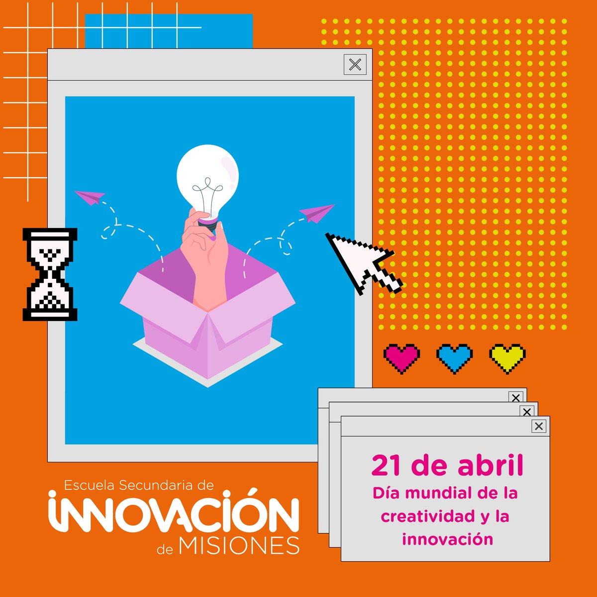 SecInnovacion's tweet photo. 📅21 de abril Dia Mundial de la Creatividad y la Innovación. Conceptos que se encuentran estrechamente ligados entre sí y que son considerados valores importantes por la mayoría de los países. Son elementos claves para conseguir alcanzar los Objetivos de Desarrollo Sostenible. https://t.co/EVgwjsIJl4
