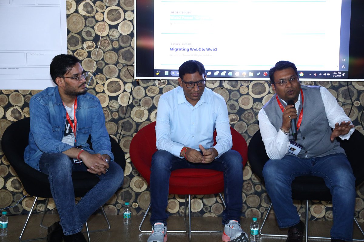 viveksharma636's tweet image. At AppInventiv for Day 1 of Bcrypt India Web3 Week 2023 
#BCrypt #CsharpCorner @Appinventiv @BcryptGlobal @CsharpCorner