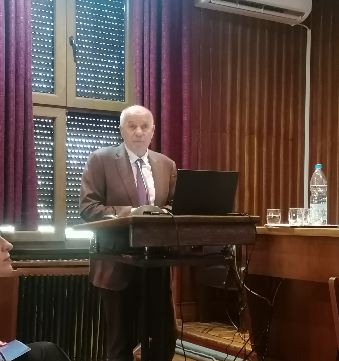 LKrzman's tweet photo. 5️⃣ Anniversary of University Center for Sports and Exercise Medicine #UCSEM @aspetar @AspetarJournal in Belgrade 📢Introductory lectures @Popovicnebojsa4 #omaralSayrafi #sportsmedicine #Serbia stay tuned-more is coming... https://t.co/4cgmAVK69S