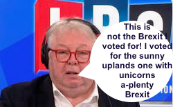 #BrexitDisaster #ToriesOut288 Nick Ferrari sobbing 🦄😭