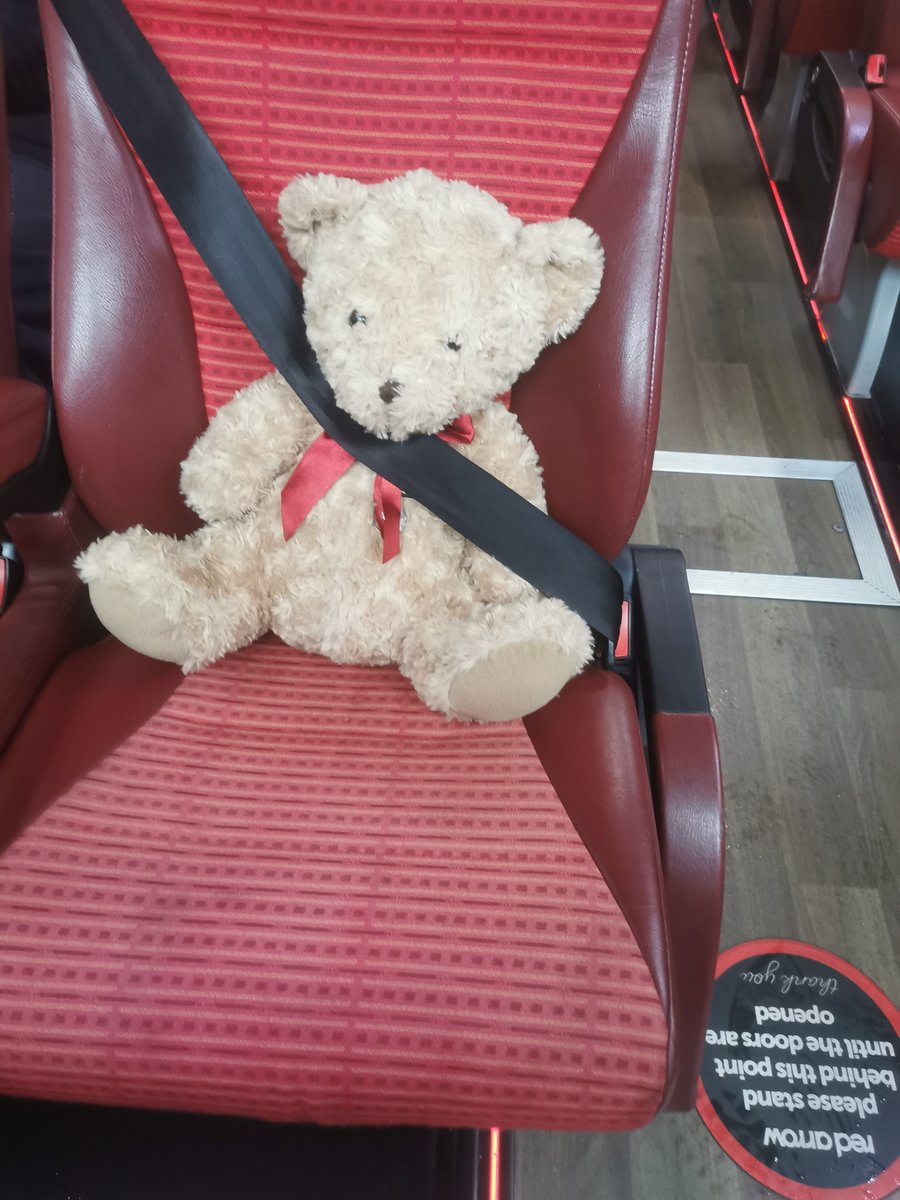 trentbartonland's tweet photo. You may remember a few weeks back, we found this little guy on one of our buses 🧸

We've taken Ted out and about across the network to see if he can find his owner but to no avail yet, although it does look like he's had a great time on his travels! 🚌 https://t.co/sCI2M84gp6