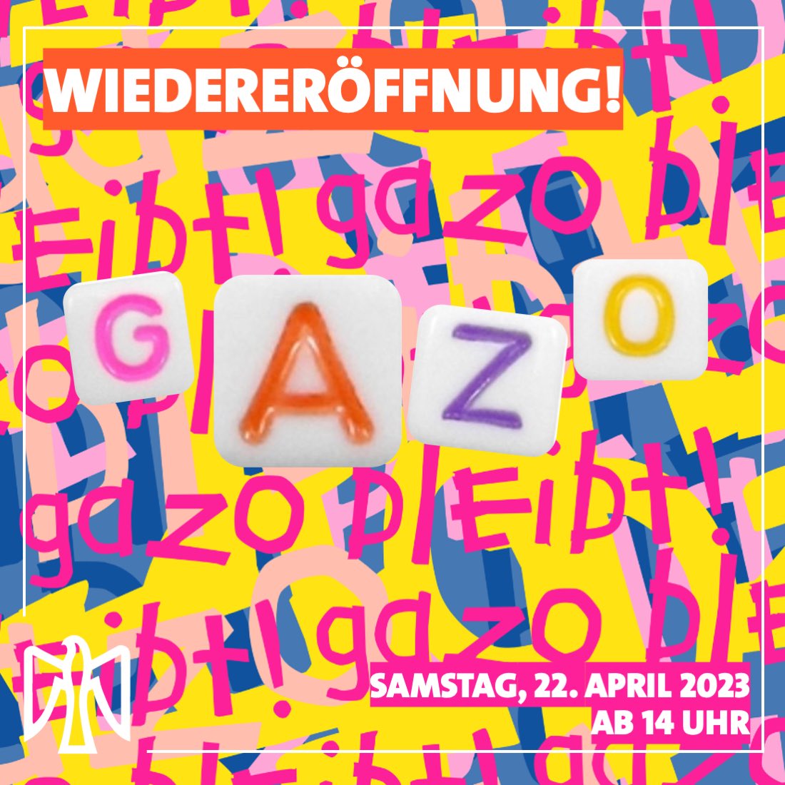 Morgen ist es so weit - das <a href="/gazometer/">gazometer</a> ist wieder da 😍😍😍 Kommt vorbei! Ab 14 Uhr wird es Programm auf dem Gelände geben - und wir sind auch dabei. Perlenketten, Freundschaftsarmbänder, Buttons uvm. wird es bei uns am Stand geben!