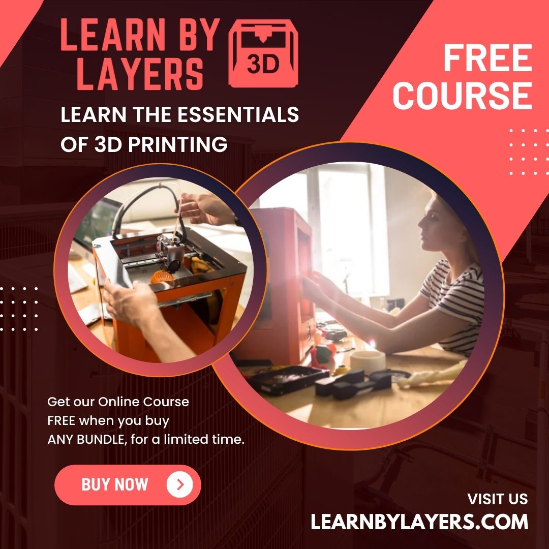 learnbylayers3D's tweet photo. Imagine the possibilities of creating your own 3D models. With our free online course, you'll learn how to do just that! Purchase any 3D printing bundle to access the course completely free. Learn more at https://t.co/3zh4Wh6KFU #3dprinting #3dprintingcourse #3dprintingclass https://t.co/a1zZnST4sh