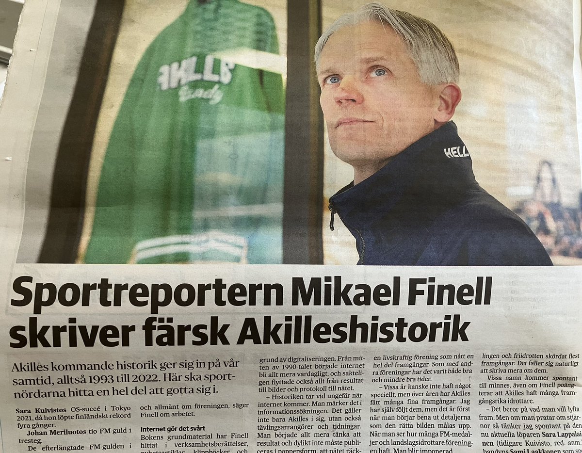 80Hyttinen's tweet photo. 1993-2022. Lite roligt kan jag väl tycka. Gjorde min första match och mål i A-laget i Bandy 1993 och troligtvis de sista 2022. Näiden 30 vuoden aikana ehdin pelata myös futista seuran edustusjoukkueessa ja kantaa seuran värejä pyöräilyn SM-kisoissa. #Borgå #Akilles #historik https://t.co/teG2G8rHeP