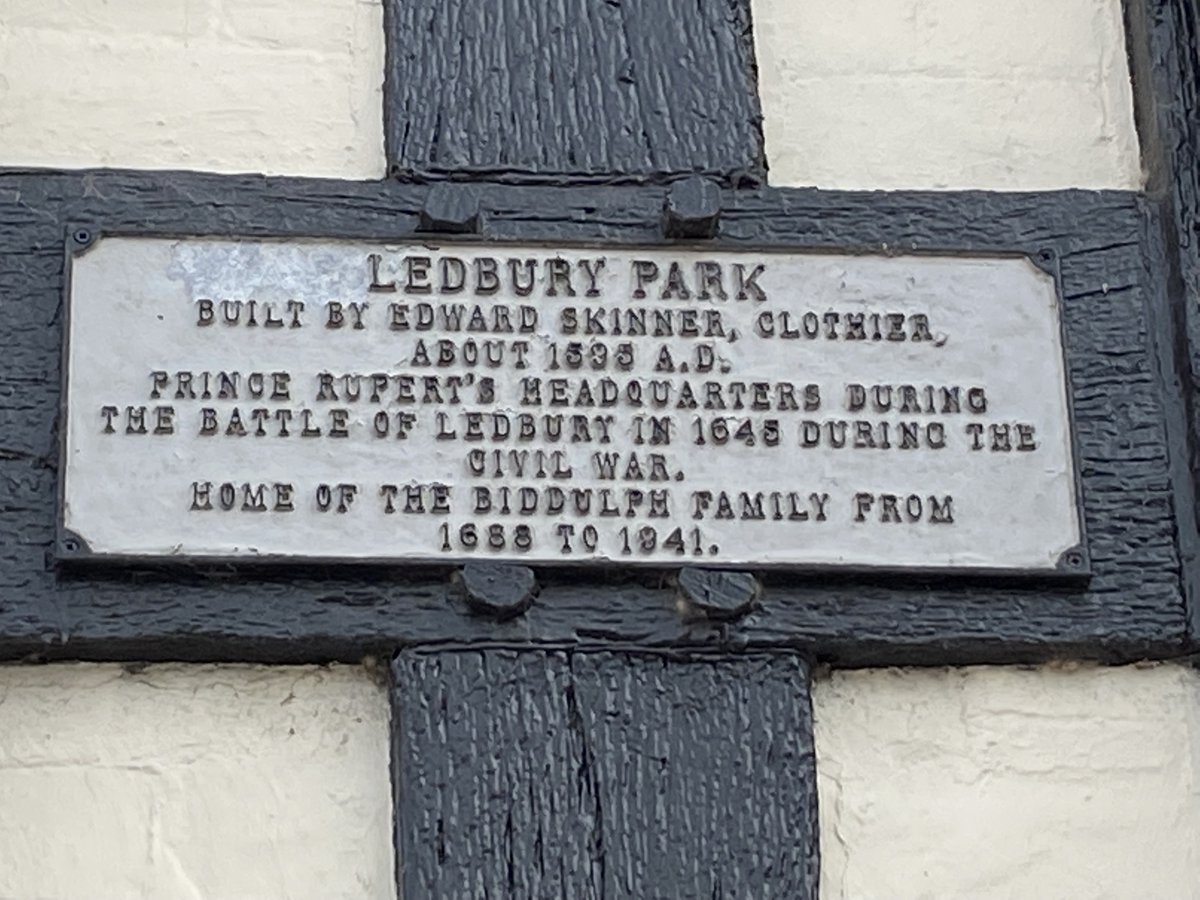 At the Battle of Ledbury Prince Rupert defeated a parliamentarian force commanded by Col. Edward Massie. The royalists chased their opponents out of the town who were forced to retreat back to Gloucester. #OTD in 1645. #BritishCivilWars