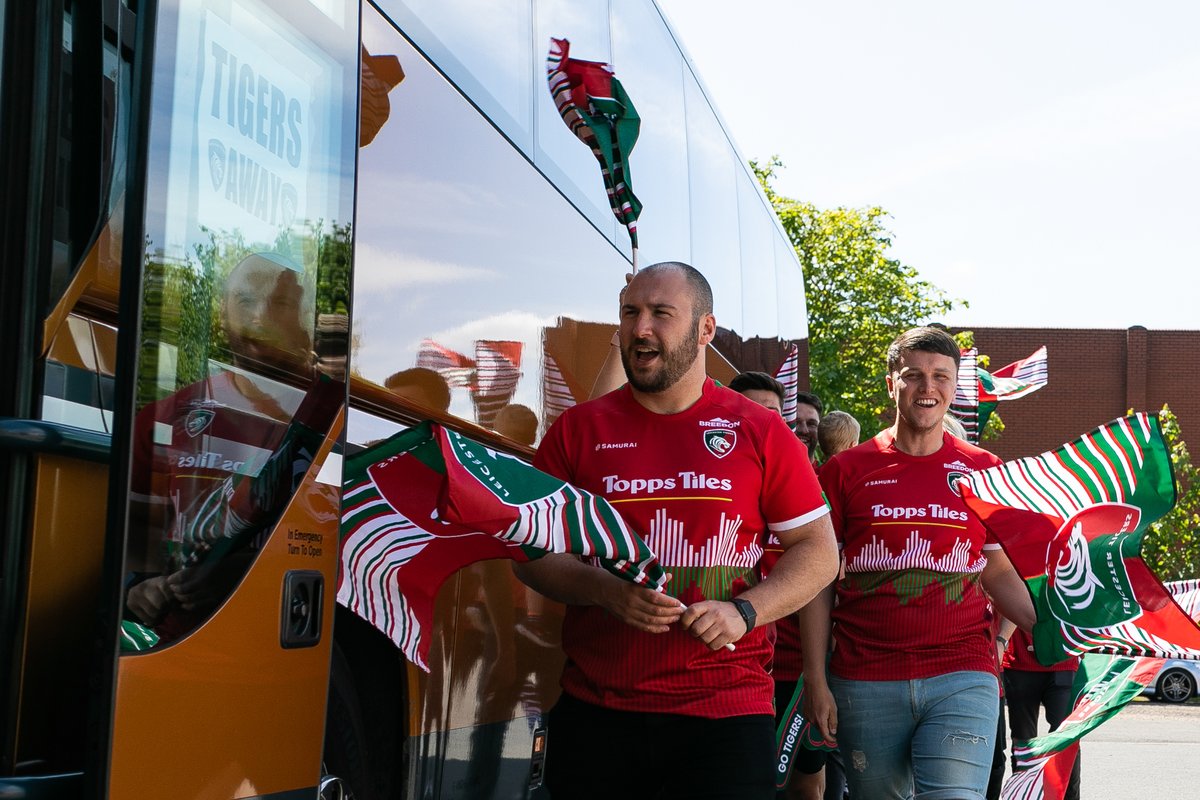 Due to popular demand, we can now announce we will run an additional two supporter buses to the Championship Final at Twickenham! 🎉

With a third bus nearly sold-out, secure your seat now via the link below 👇
Tickets.LeicesterTigers.com/en-GB/categori…