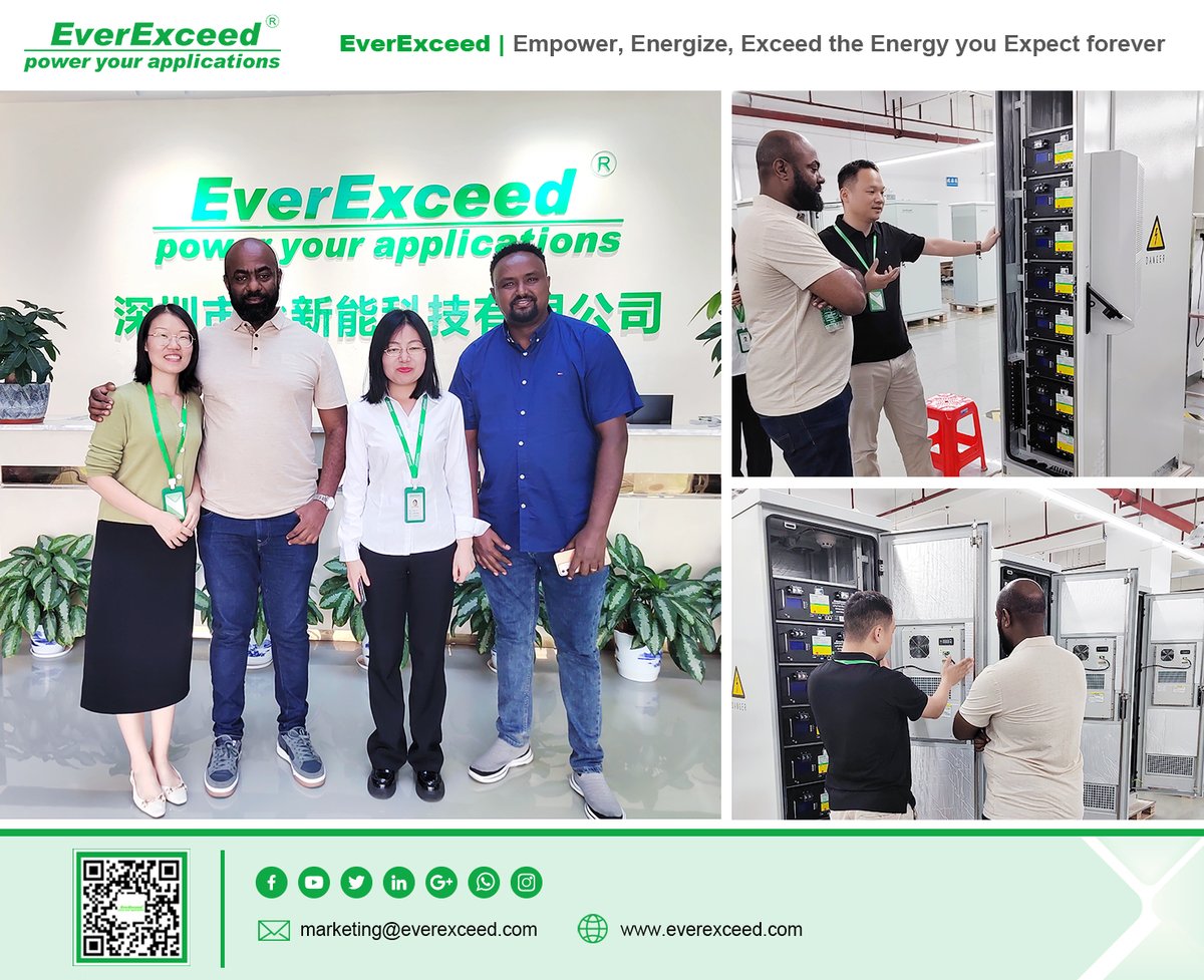 We are very glad that our VIP customers visited EverExceed to discuss business together. We are willing to make further cooperation and expand the more extensive market. And We welcome customers and friends to visit us to explore business together.
#everexceed #lithiumbattery
