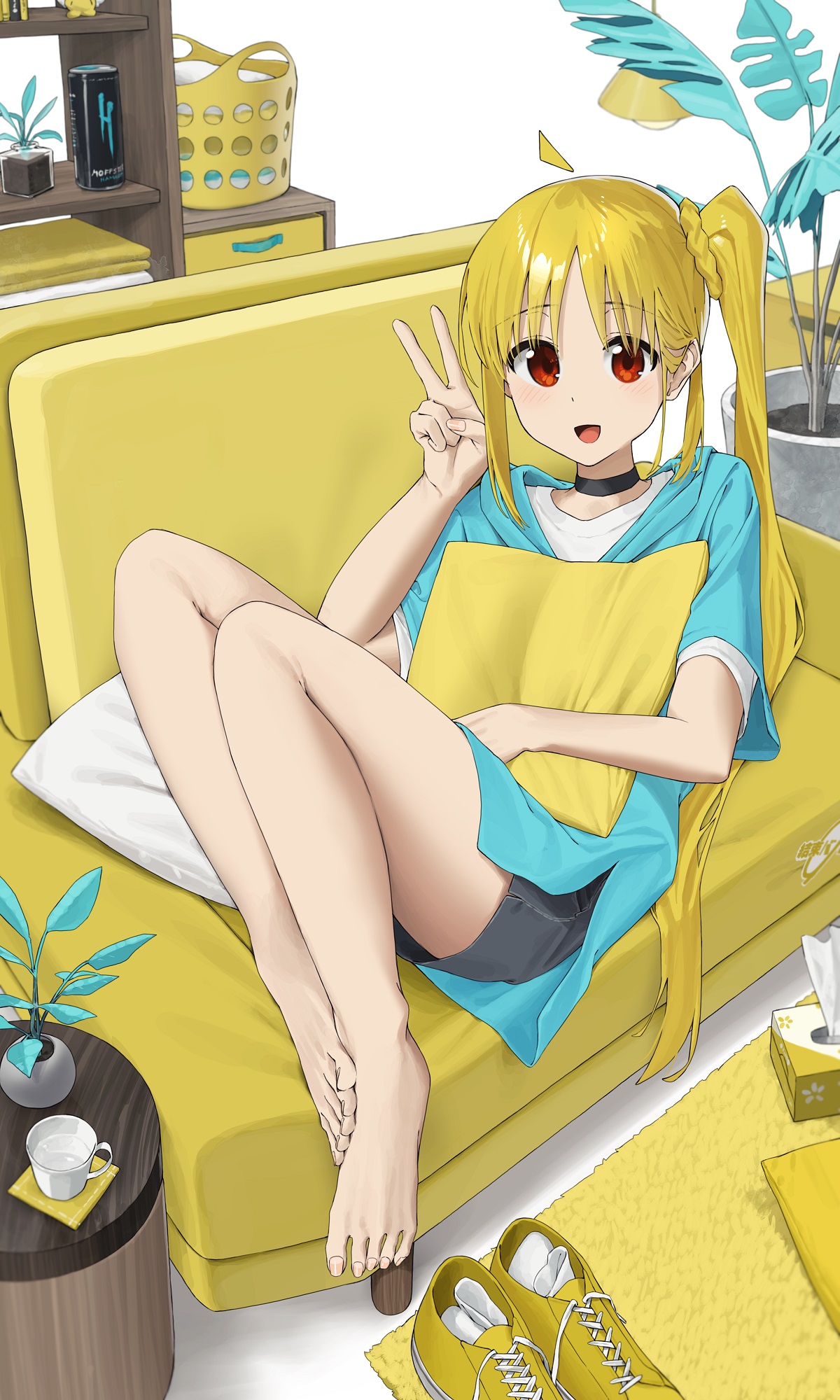 伊地知虹夏　PSA 描き下ろし 伊地知虹夏 ミニステッカーセット ストリート
