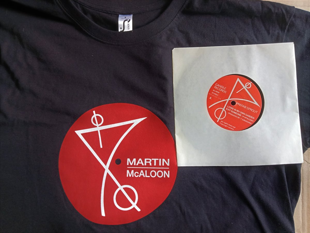 CulpaFeliks's tweet photo. Yes, the militia's arrived and the merch store has come... @prefab_sprout @wendyfinnandmax https://t.co/FwHFUryd4e