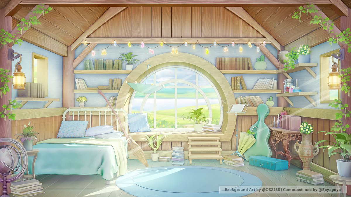 QS2435's tweet image. Hello, I&apos;m opening limited slots for backgrounds art for just $25 per backgrounds, need to pay an urgent bill soon, a retweet would be  so much appreciated, thanks 🙏

Here are some examples from my previous works
qs2435.com