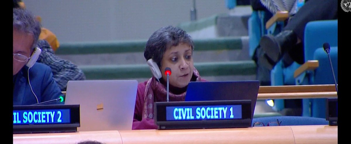 cs_ffd's tweet photo. Ranja: Now, sustainability is being brought into the trade discussions ostensibly with a constructive objective but seem designed to expand the market control of northern Multinational Corporations. #EconomicJustice #FfD4 #Fin4Dev #FfD2023 https://t.co/pvdEZR11v2