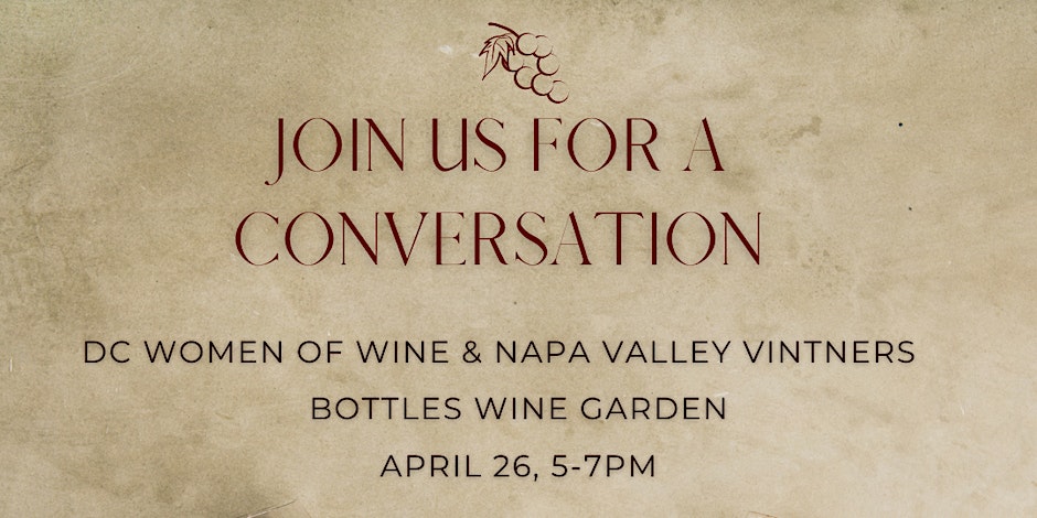 #TradeOnly: Emma Swain @StSupery + Jaime Araujo @troisnoix join @womenofwine DC at Bottles Wine Garden w @NapaVintners April 26:
eventbrite.com/e/emma-swain-a…