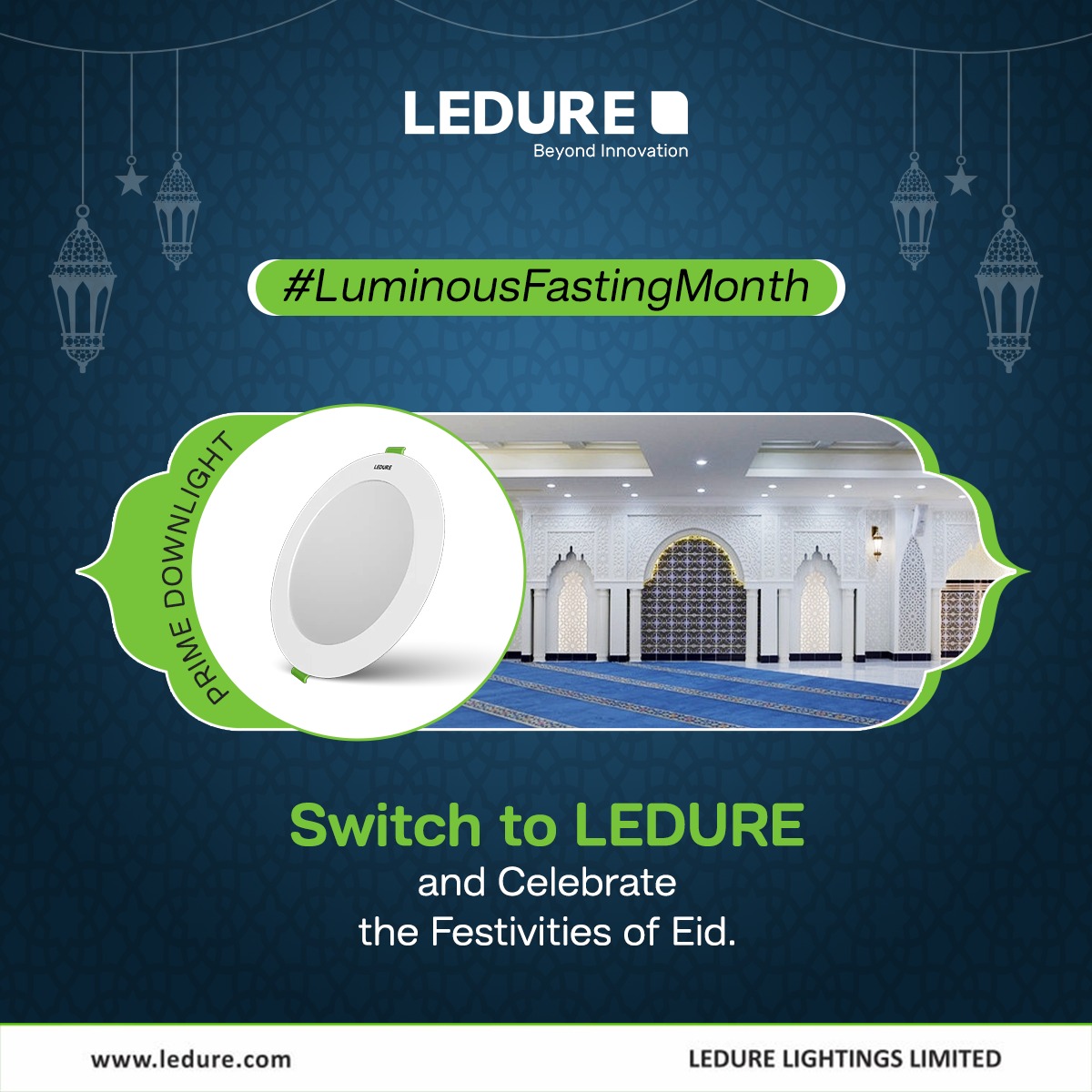 LEDURELIGHTINGS's tweet photo. Switch to LEDURE and light up your Eid with energy-efficient LED lights!
To learn more about the product.
Contact us at 1800116373
Mail us at info@ledure.com
#LuminousFastingMonth #SwitchToLedure #IlluminateYourPrayerSpace #CreateThePerfectAmbiance #Ledure #LedureIndia https://t.co/0v27uQNASg