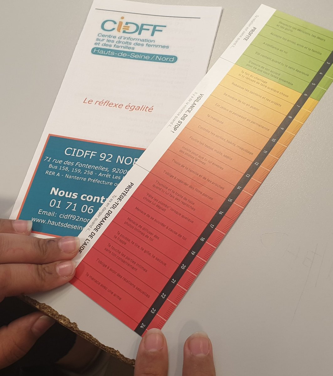 BrincourtH's tweet photo. Clôture du printemps de l Égalité au @ClgRepublique @VilleNanterre @acversailles avec l intervention ô combien nécessaire du CIDFF sur l Égalité Filles-Garçons. Et si nous créions notre propre violentomètre ! https://t.co/gV3L67PWkm