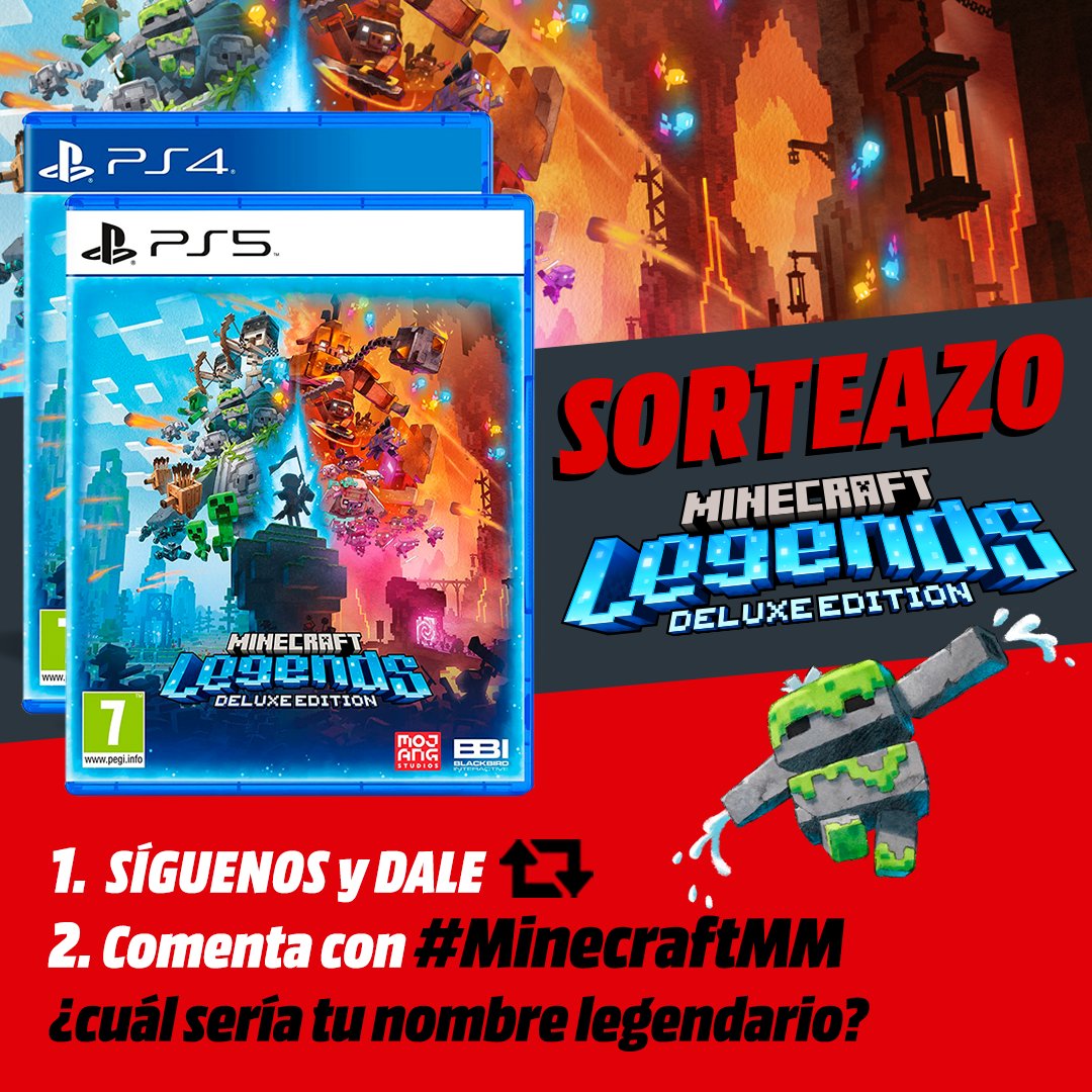 Jogo PS5 Minecraft Legends: Deluxe Edition – MediaMarkt