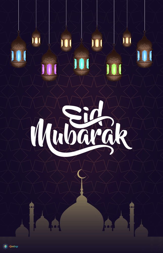 'May the joys of Eid be multiplied and bring you abundance in all aspects of life. Eid Mubarak to you and your family!'