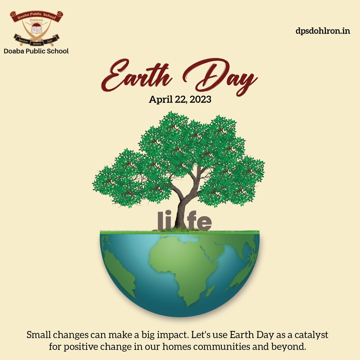 The Earth is a canvas, and we're all artists. Let's use our creativity to make this world a more beautiful and sustainable place🌍💚

#ArtForEarth #NatureIsMagic #EarthDay #DoabaPublicSchool #SchoolInMahilpur #ServiceBeforeSelf #ComprehensiveEducation #Education #School