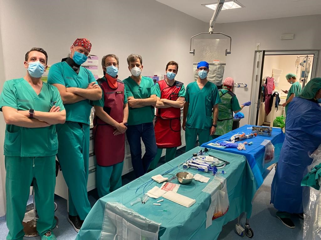 BiosensorsLtd's tweet photo. First Perceval S VIV case performed with #ALLEGRA™ 23 and one #BioFreedom™ ULTRA  3,5 x 19 stent in the RCA, Hospital La Fe, Valencia. Congrats to Dr Jose Luis Diez, Dr Jorge Sanz Sánchez Sanz, Dr Pablo Aguar and  team!! Final result with no PVL and a post gradient of 5 mmHg. https://t.co/7tr2WlS2gh