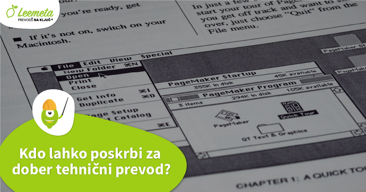 leemetaslo's tweet photo. Ste kdaj sami prevajali tehnične dokumente? Kje ste naleteli na težave? 🤔
Če vaše podjetje trži tehnične izdelke na različnih jezikovnih trgih, potrebujete tudi kakovostne tehnične prevode.
👇 https://t.co/du6l0t3CCG
#prevodi #tehnika #tehnični #dokumenti https://t.co/tiNVVYHBHX