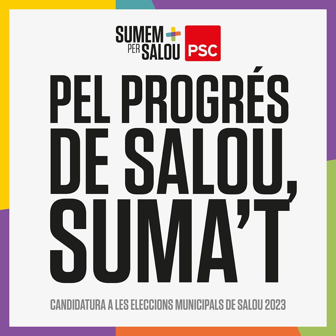 SumemPerSalou's tweet photo. La candidatura unitària de SUMEM per SALOU-PSC és plural, diversa i renovada; formada per persones compromeses que coneixen bé Salou i la seva realitat. Persones de FUPS, del PSC i, també, independents. 💪🏻 https://t.co/LxEnsfWJ9m