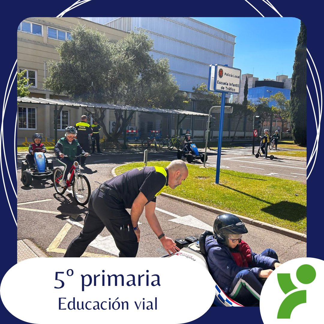 EOssoZ's tweet photo. Los alumnos de 5° de Primaria nos fuimos a la Escuela Infantil de Tráfico de la policía local y aprendimos muchísimo sobre Educación Vial. Además, tuvimos la oportunidad de practicar todo lo aprendido haciendo de peatones y de conductores de karts, v.m.p. y bicicletas. 🚘🏍️🛴🚲 https://t.co/XCUIVqQR54