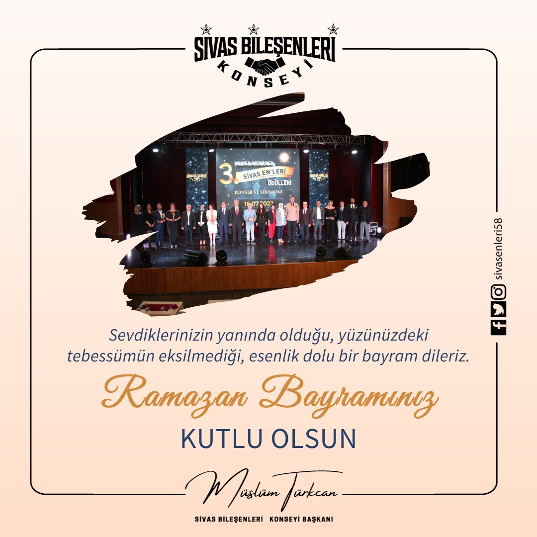 #RamazanBayramı 
Her gününüzün bayram havasında olması dileğiyle...