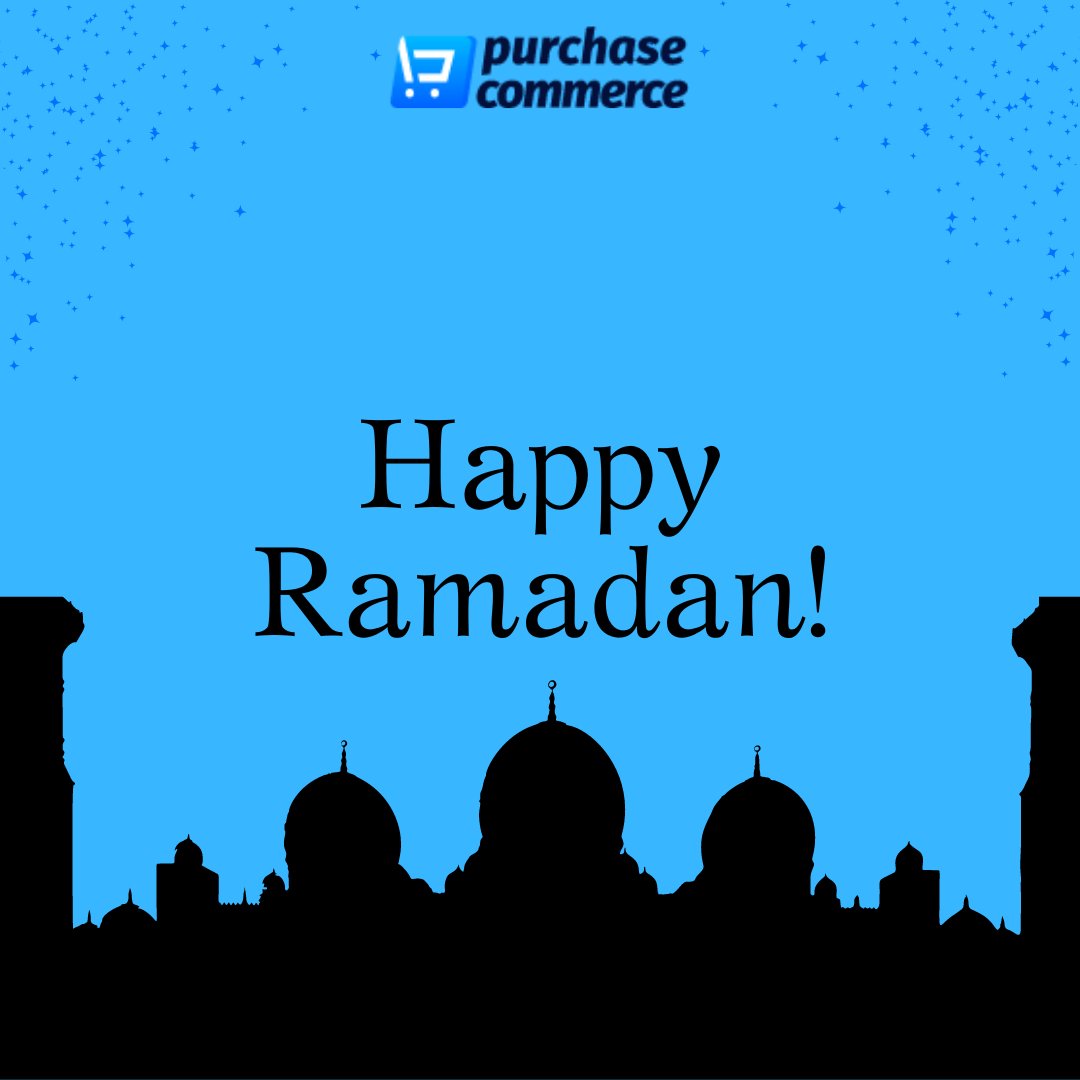 PurchaseCommerc's tweet image. 🎉 Wishing you a blessed Ramadan filled with prosperity, growth, and success. Ramadan Mubarak!

#HappyRamzan2023 #HappyRamadan2023
