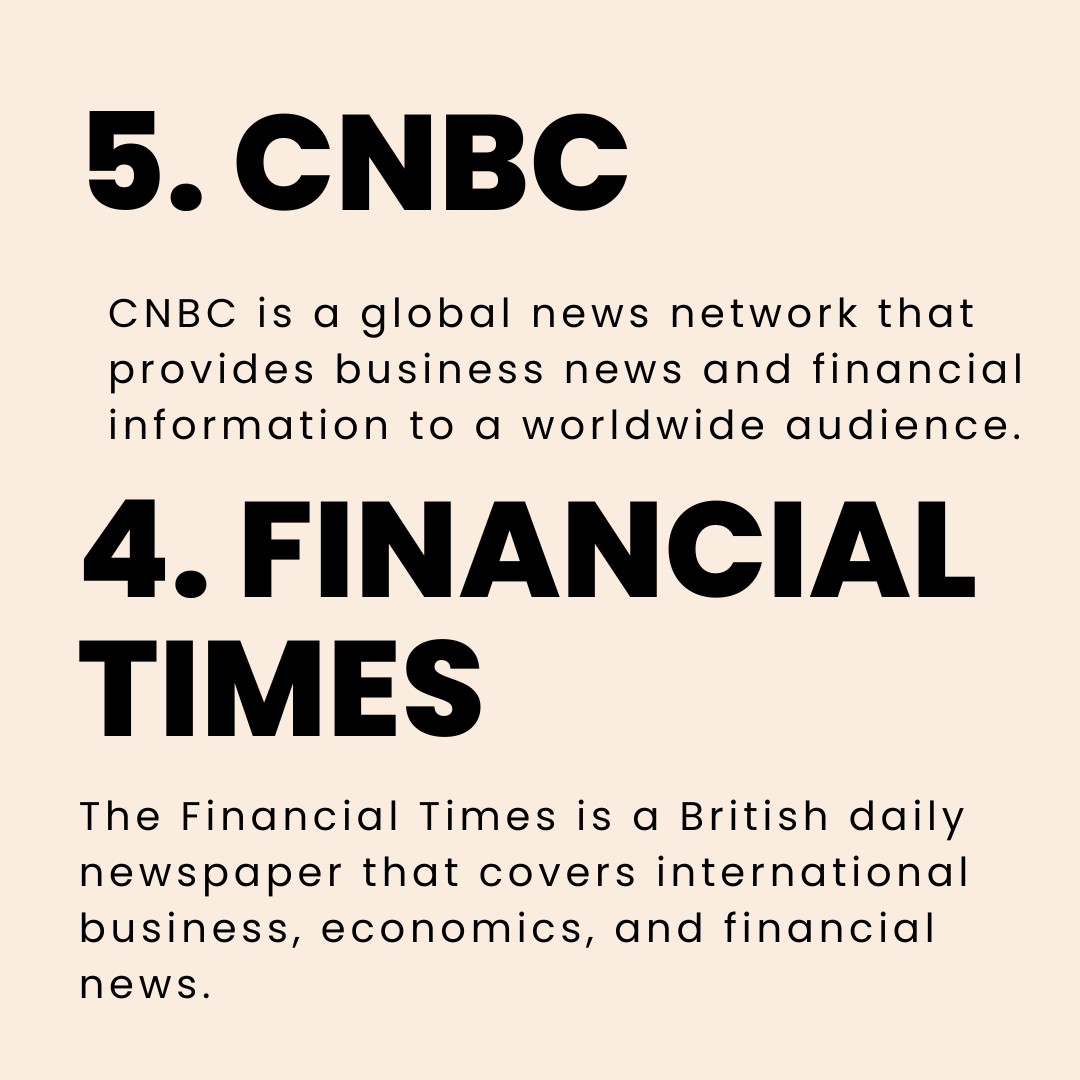 youinvests's tweet photo. Top 5 sites for Financial News

#uinvests #Finance #Investing #StockMarket #PersonalFinance #Money #Wealth #Retirement #FinancialPlanning #Budgeting #Entrepreneurship #Investment #Trading #Cryptocurrency #Fintech #CreditScore https://t.co/XHwxPzCzey