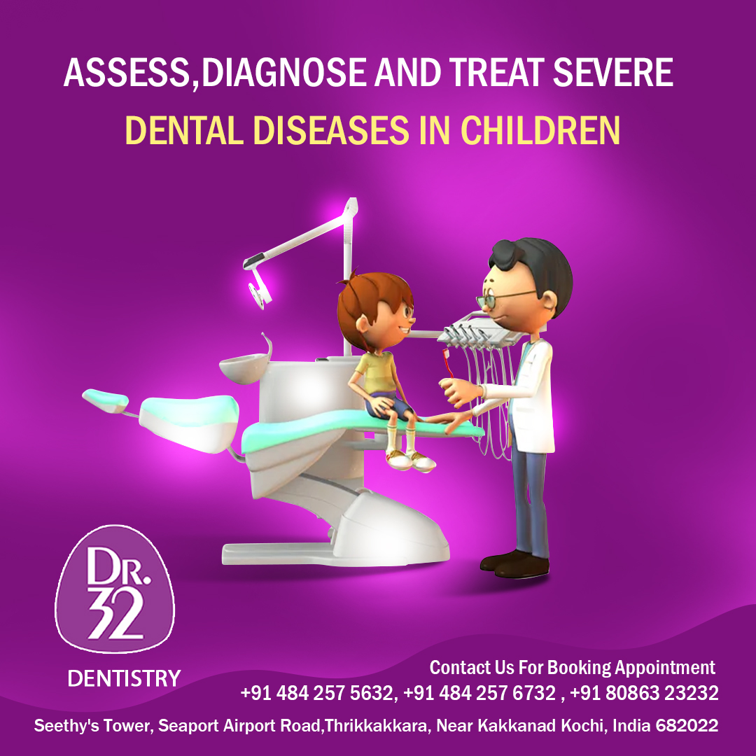 Let Your Child Have A Healthy And Happy Smile With Doctor 32!!👧🏻💜

Call us to book the appointment : 080863 23232

#pediatricdentistry #kiddentist #childdentistry #childdentist #kidsdentist #kidsteeth #toothcare #dentist #GumDiseaseTreatment #implantdentistry #familydentalcare