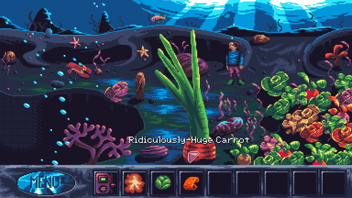 Happy #AdventureGameFriday. I'm excited to be your host!

Twilight Oracle is comedy fantasy point and click adventure whose Kickstarter launches in 4 days on 25.04! 🥳

Follow the Kickstarter promo page:
bit.ly/twilight-oracl…

❤️ Like
🤍 RT
💙Comment with your game &amp; I'll RT!