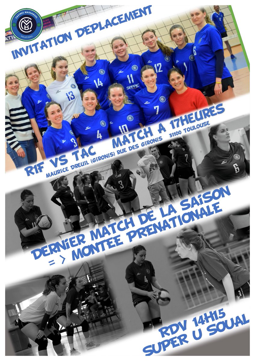 CMVB81's tweet photo. 📆Le maintien des Hornets 🐝 du @CMVB81 passe par L’Union, samedi (18 h), là où elles avaient validé leur montée en N2. Une heure plus tôt, la réserve jouera sa « finale » d’accession au TAC ➡️ https://t.co/QXVyWOWnOt @ladepechedumidi @LeJournaldIci @olehmuller @WilfriedPenela https://t.co/rnBNplX4OS