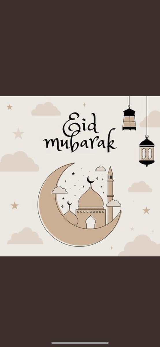 Eid Mubarak to all our staff and students celebrating to day!