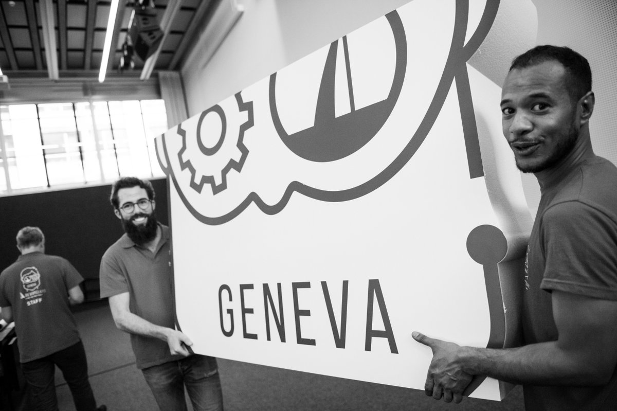 DevopsdaysGe's tweet photo. Do you remember our DevOpsDays TOTEM ?
We are in the starting blocks … setting up the stage !
So happy to meet you in 3 Days
https://t.co/0eYVSXF5bn
#devopsdaysgeneva https://t.co/s4Ap1E385C
