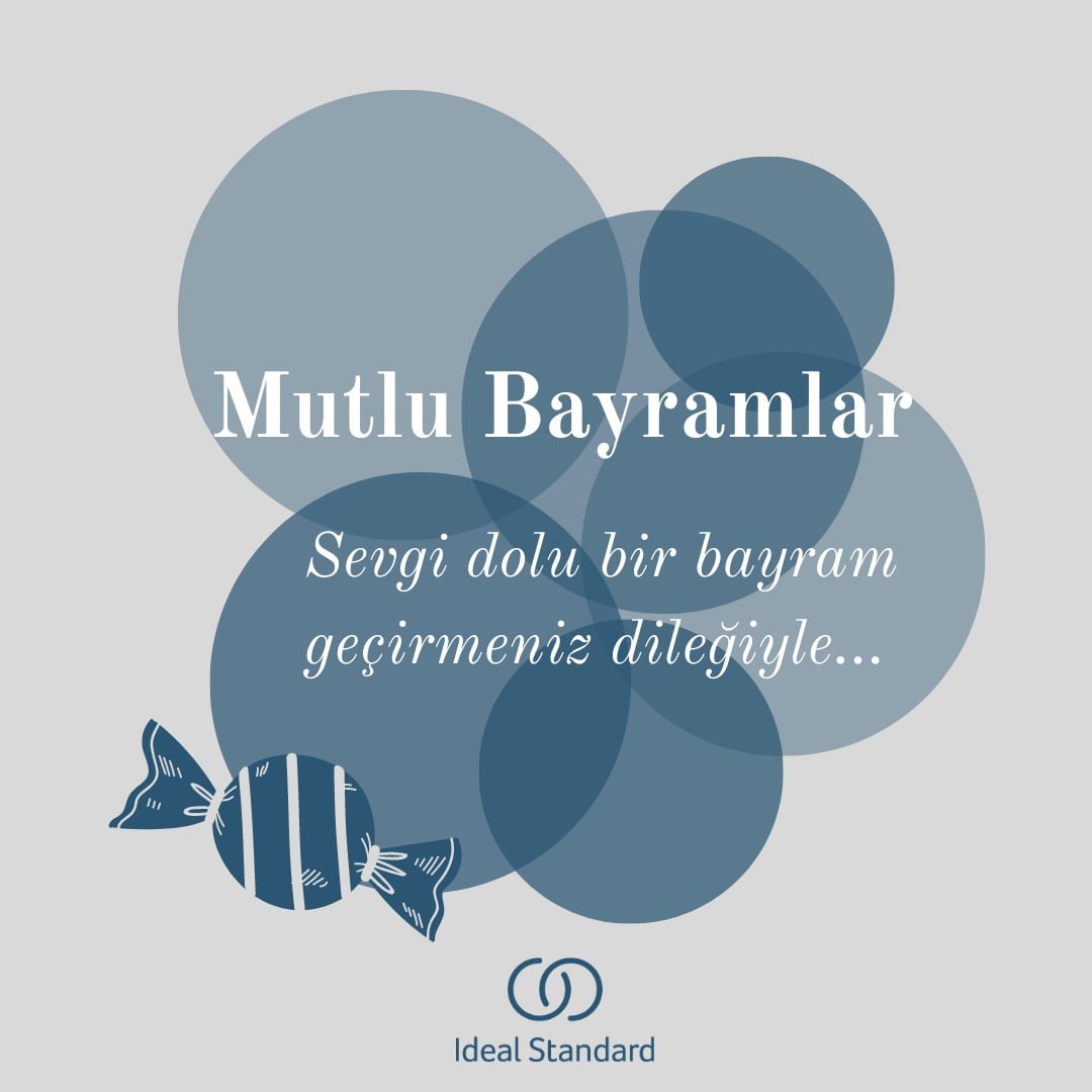 IdealStandardTR's tweet photo. Sevdiklerinizle sağlıklı, huzurlu, mutlu ve keyifli bir bayram dileriz.

#iyibayramlar🍬🍭 #şekerbayramı #ramazan #ramazanbayramı #idealstandardturkiye https://t.co/joj9KeYBJQ