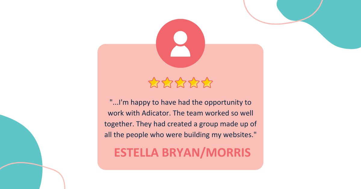 adicator's tweet photo. 🌟CLIENT TESTIMONIAL 🌟
We Love our Clients! So grateful to receive positive feedback. Thank you! ❤️
🍬Adicator Digital Marketing Agency 🍬
📚Book a FREE Marketing Consultation Session
🖇️https://t.co/6P572IXipz
#adicator #digitalmarketing #testimonial #clients #happyclient https://t.co/OfL2XQgN4r