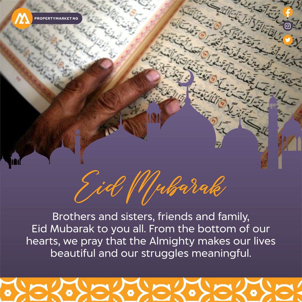 PropertymarketN's tweet photo. Eid Mubarak 🤲
#EidUlFitr #420day #SolarEclipse #RIPMoonbin #BOYSPLANETfinal #عيد_الفطر_المبارك #อิคคิว https://t.co/sedN6mjCtZ
