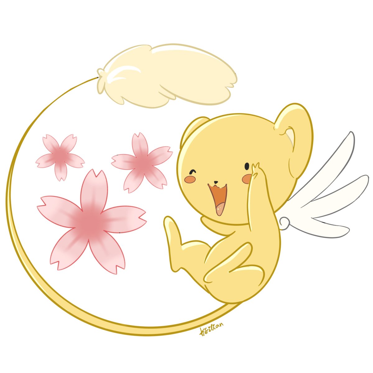kiriliart's tweet photo. Kerberos 🦁🪽🃏

#sakura #anime #art https://t.co/zPZWntPDlQ