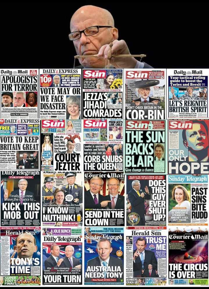 CaraMia200's tweet photo. #LoserOfTheWeek #RupertMurdoch &amp; his slimy #MurdochSewerageCo. Loss of vast amounts of money from his stockpile, will never make up for critical damage he has wrought upon democracies in #USA, #UK &amp; #Aust. Drop his ShitFactory from distribution. https://t.co/m5is0kPhOH