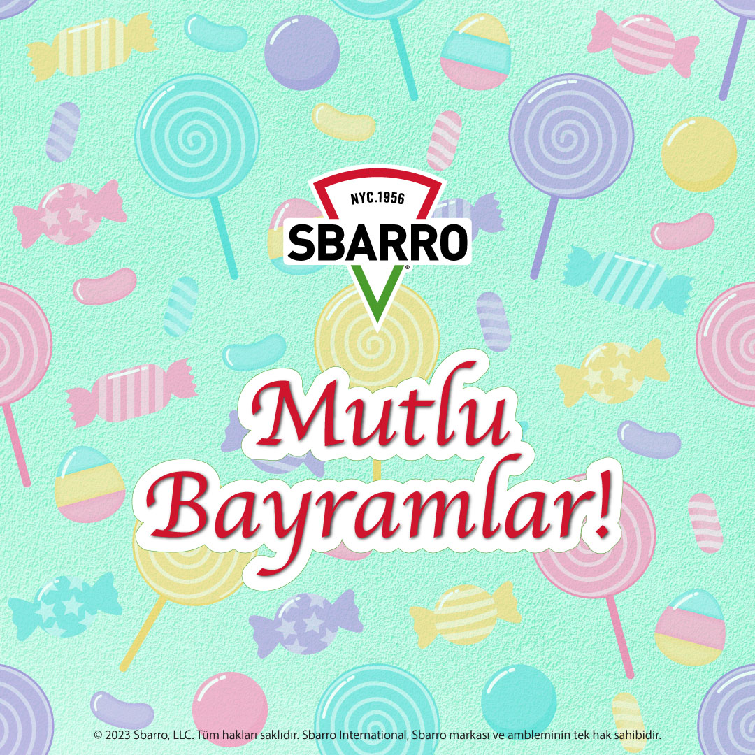 Mutlu Bayramlar! #Sbarro