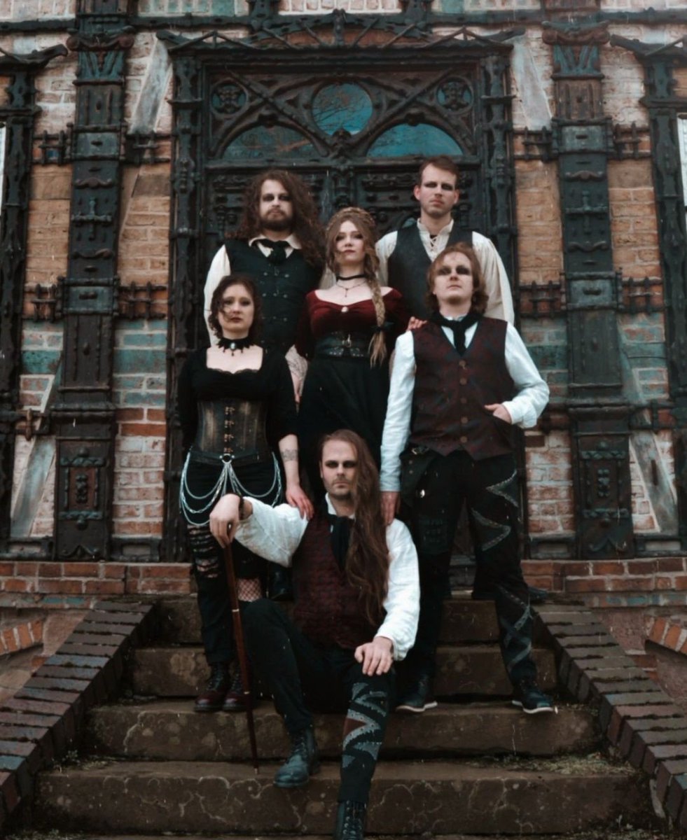 copialovebot's tweet photo. hello metal likers and victorian era aesthetic enjoyers!!!

my sisters bands first single dropped today :) it'd mean the world if you could give it a listen <3
the music video drops today as well!!!
spotify: https://t.co/o35vcp3BK1
(its on deezer too)
mv: https://t.co/RSFdn0y56i https://t.co/h4Mr66zGod