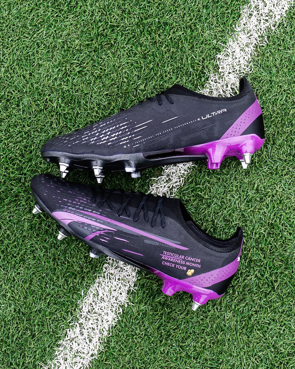 pumafootball's tweet photo. 𝐒𝐩𝐞𝐜𝐢𝐚𝐥 𝐛𝐨𝐨𝐭𝐬 𝐟𝐨𝐫 𝐚 𝐬𝐩𝐞𝐜𝐢𝐚𝐥 𝐜𝐚𝐮𝐬𝐞 👊

Supporting @HallerSeb in his mission to raise awareness of testicular cancer 🙏 https://t.co/mNqpLVyGP2