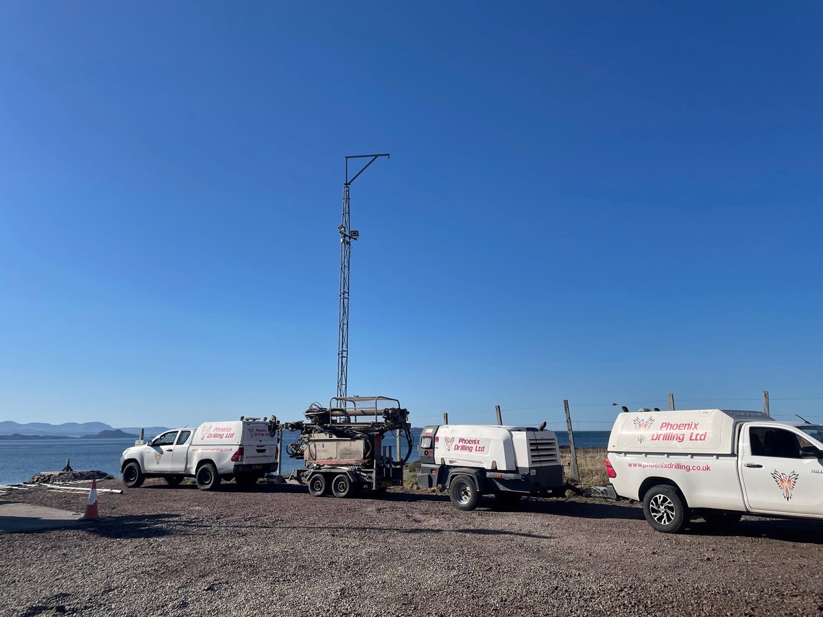 phoenixdrilling's tweet photo. Another beautiful location for crew 3 (Bob & Greg) Applecross, Strathcarron, Wester Ross.
enquiries@phoenixdrilling.co.uk
https://t.co/2ZCWQzXMkY
#comacchio #GEO205 #geotechnical #insitutesting #coring #siteinvestigation #applecross #westerross #phoenixdrilling #teamwork https://t.co/EtR1qhSAtX