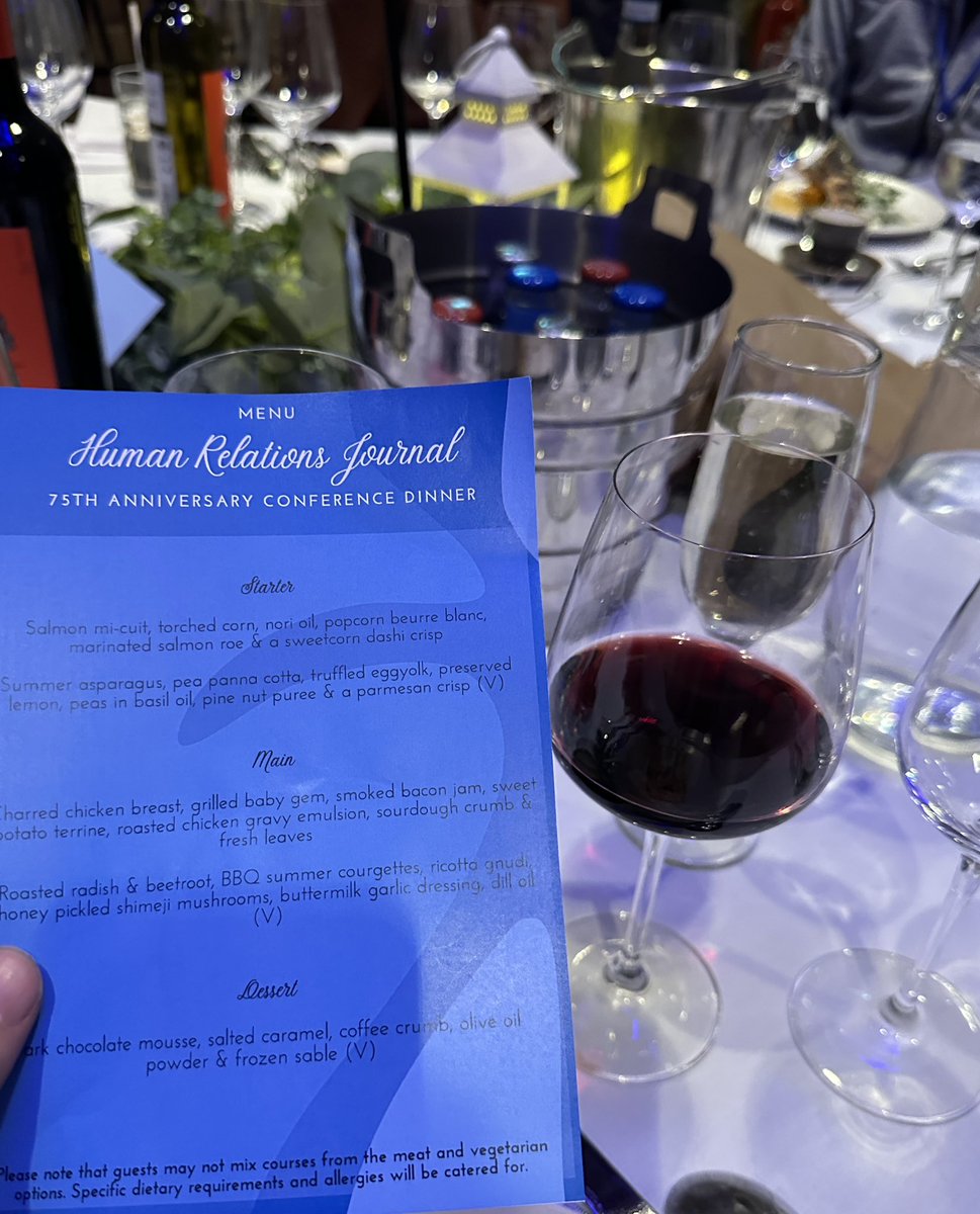 Human Relations (@hr_tihr) on Twitter photo Celebrating the 75th birthday of Human Relations, <a href="/HR_TIHR/">Human Relations</a>!
Conference dinner in style with our readers, writers, editors and everyone!
<a href="/T_I_H_R/">Tavistock Institute</a>
<a href="/SageBusiness_/">Sage Business</a>
<a href="/AOMConnect/">Academy of Management</a>
<a href="/BayesBSchool/">Bayes Business School</a> Celebrating the 75th birthday of Human Relations, <a href="/HR_TIHR/">Human Relations</a>!
Conference dinner in style with our readers, writers, editors and everyone!
<a href="/T_I_H_R/">Tavistock Institute</a>
<a href="/SageBusiness_/">Sage Business</a>
<a href="/AOMConnect/">Academy of Management</a>
<a href="/BayesBSchool/">Bayes Business School</a>